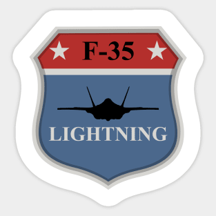 F-35 Lightning Sticker